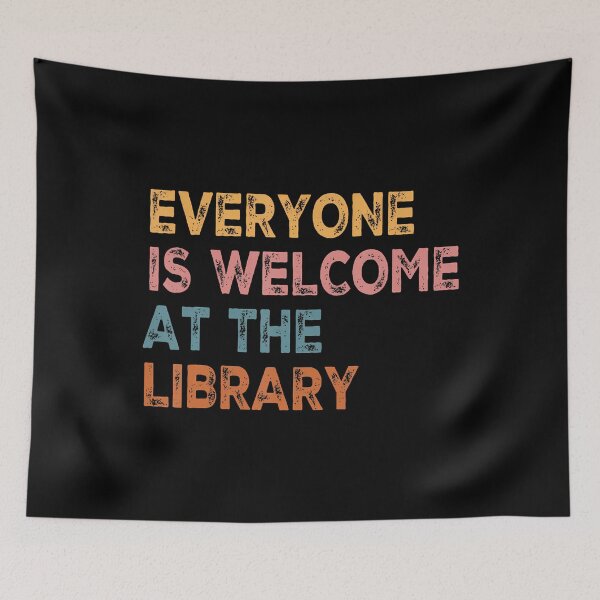Item preview, Everyone Is Welcome At The Library Librarian Reader Book designed and sold by AdellBridgett.