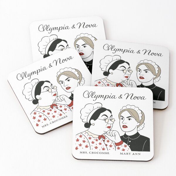 Item preview, Novympia – ✨Legends of Drag Collection✨ – Icons of the Isles Edition – MRS. CROCOMBE & MARY ANN OF THE VICTORIAN WAY designed and sold by WheelieGdArt.