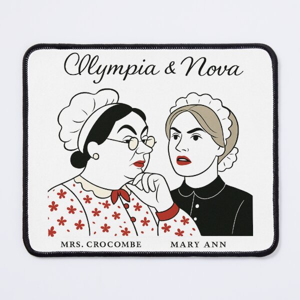 Item preview, Novympia – ✨Legends of Drag Collection✨ – Icons of the Isles Edition – MRS. CROCOMBE & MARY ANN OF THE VICTORIAN WAY designed and sold by WheelieGdArt.