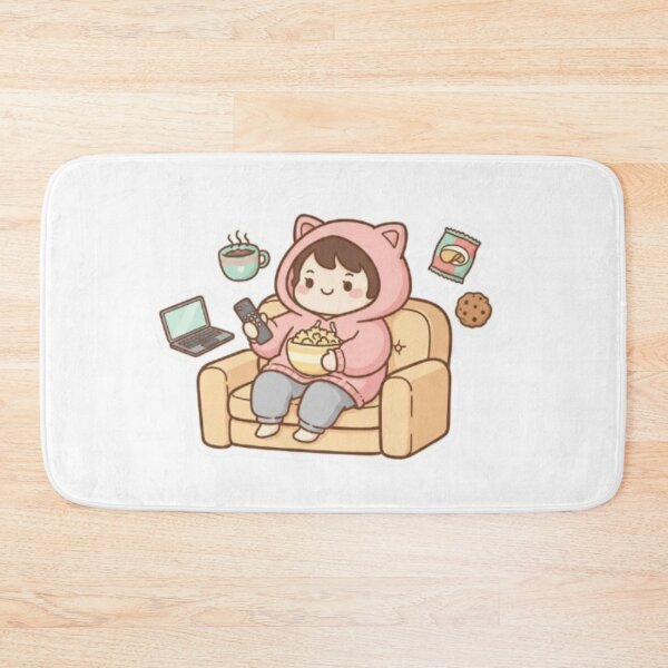 Item preview, Cozy Binge Watcher – Movie Night designed and sold by Ditstyle.