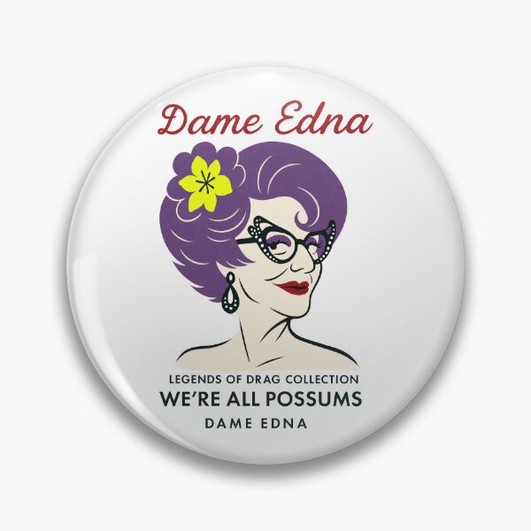 Item preview, Dame Edna Everage – ✨Legends of Drag Collection✨ – HELLO POSSUMS! designed and sold by WheelieGdArt.