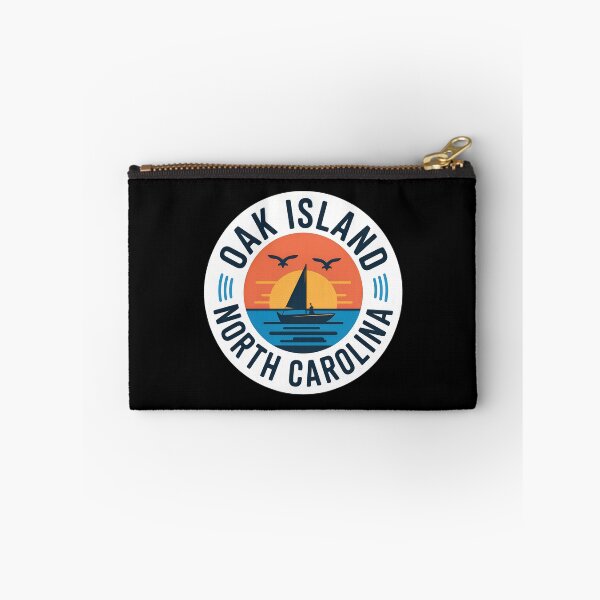 Item preview, Oak Island North Carolina Sunset  – Coastal Sailboat & Beach Vacation Design designed and sold by VividOrganica.