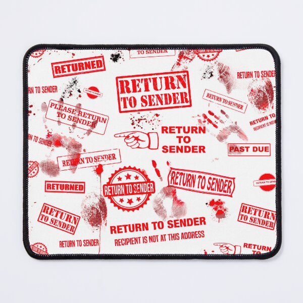 Item preview, RETURN TO SENDER designed and sold by johnnyssandart.
