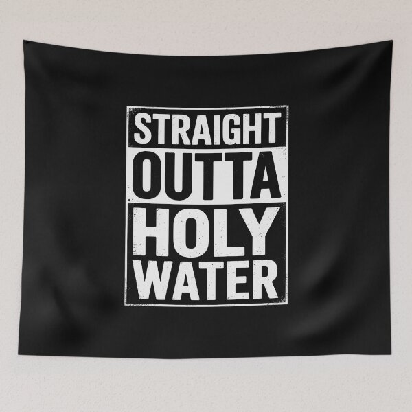 Item preview, Straight Outta Holy Water Christian Baptism Men, Women, Kids designed and sold by nicomitchell.