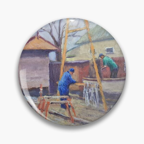 Item preview, The Boat Builders - Blunts Williamstown  designed and sold by Franciska Howard.