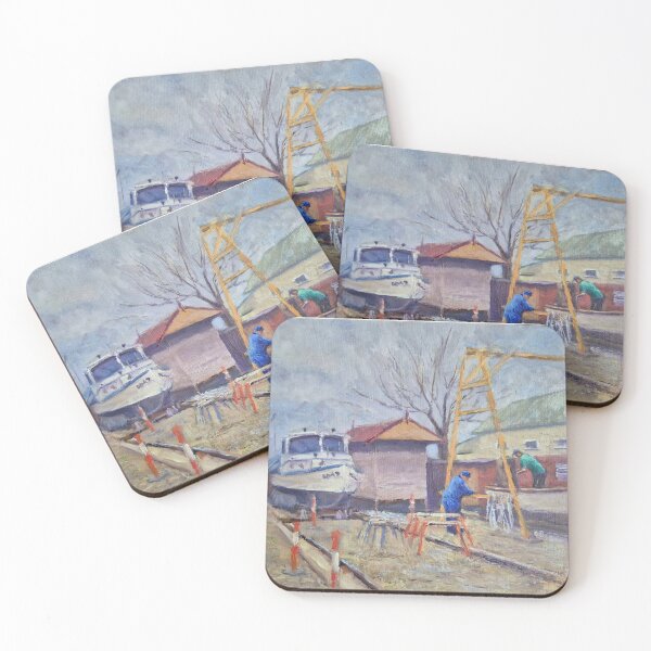Item preview, The Boat Builders - Blunts Williamstown  designed and sold by Franciska Howard.