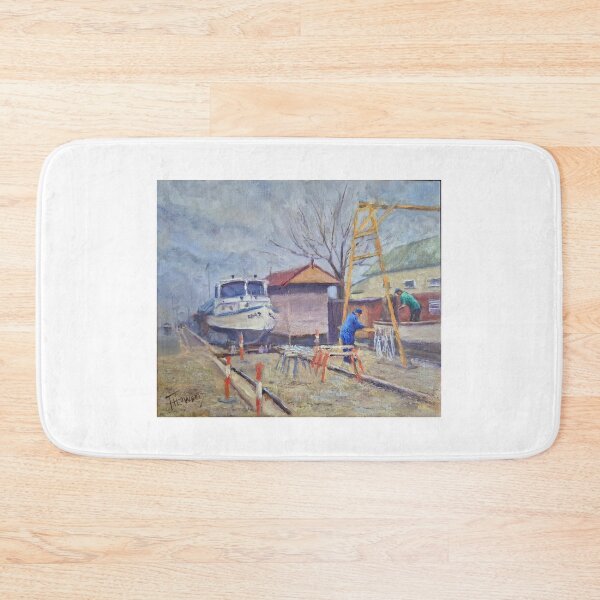 Item preview, The Boat Builders - Blunts Williamstown  designed and sold by Franciska Howard.