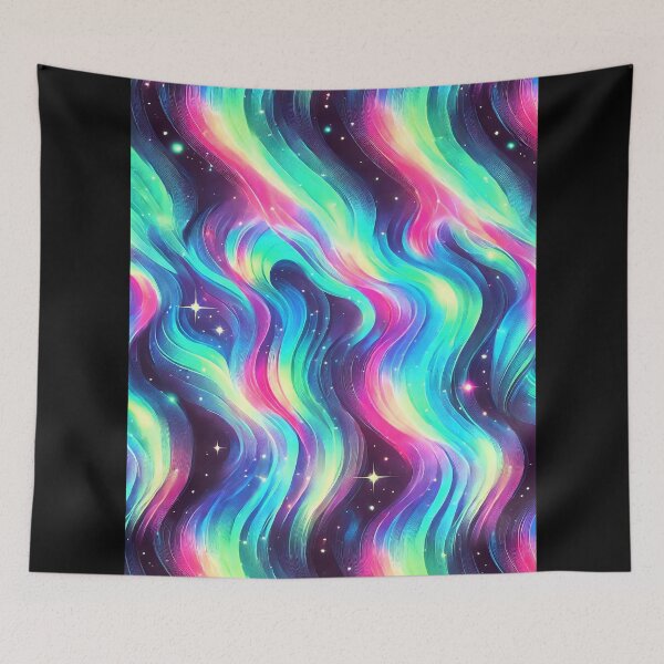 Item preview, ✨Spectrum Waves – Ethereal Light designed and sold by WheelieGdArt.