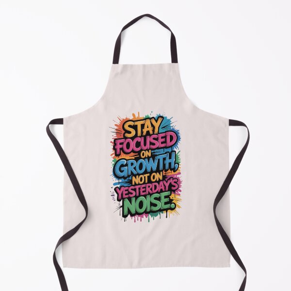 Item preview, Stay Focused on Growth not on yesterday's Noise ver. 2 designed and sold by The Breathtaking You.