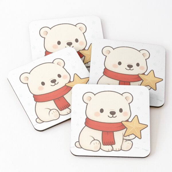 Item preview, Winter Cub Holiday Charm designed and sold by PawsGiggles.