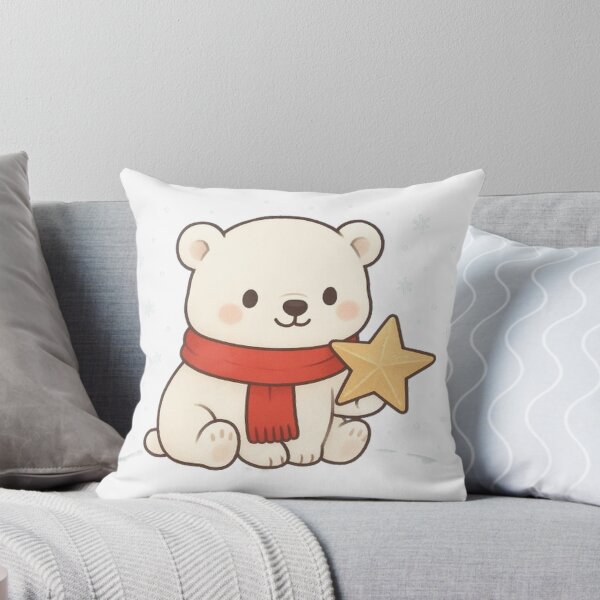 Item preview, Winter Cub Holiday Charm designed and sold by PawsGiggles.