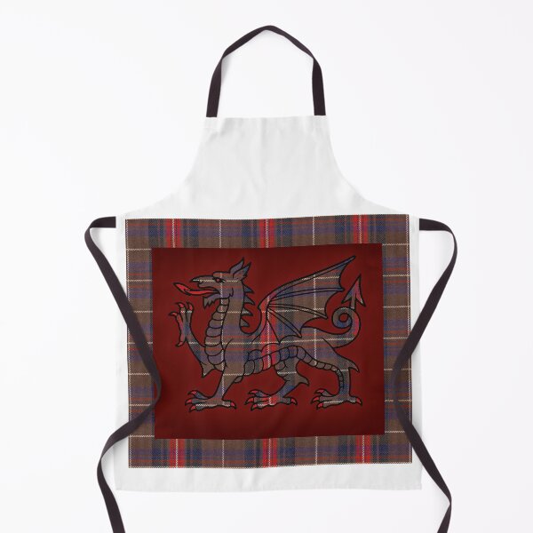 Item preview, ✨Griffiths Welsh Tartan – The Royal Line of Wales & y Ddraig Goch - the red dragon designed and sold by WheelieGdArt.