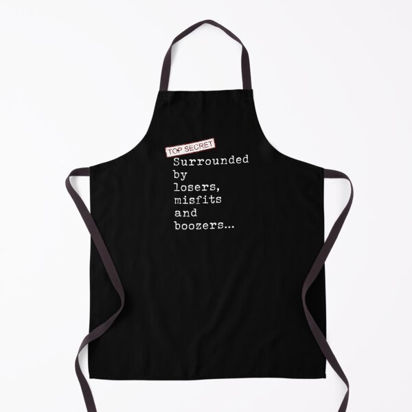 Item preview, Surrounded by Losers Misfits Boozers - white type designed and sold by ABitOnTheSide.