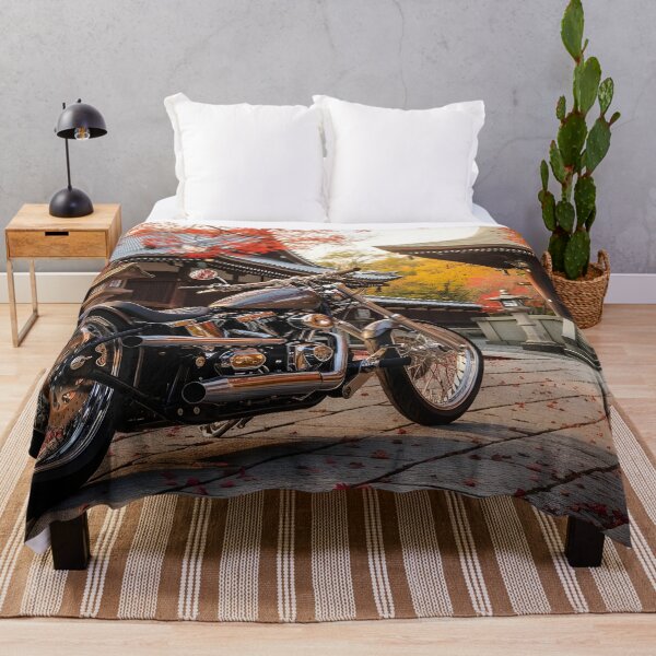 Item preview, Custom Cruiser Motorcycle in Autumn Temple designed and sold by MINE Design-Works.
