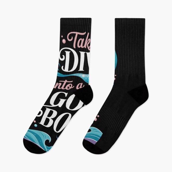 Item preview, Cute Mermaid Librarian Teacher Dive Into A Good Book Reading  designed and sold by RoyTill0Art.
