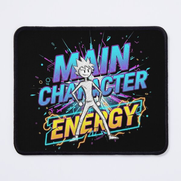 Item preview, Main Character Energy – Bold Aesthetic Motivational Anime Style Design designed and sold by SV-Creation.