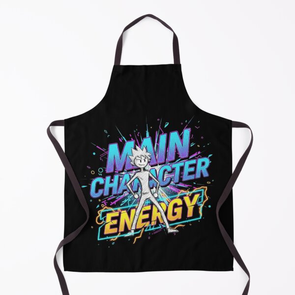 Item preview, Main Character Energy – Bold Aesthetic Motivational Anime Style Design designed and sold by SV-Creation.
