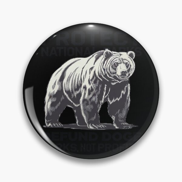Item preview, Defund DOGE Support Not Profits Bear designed and sold by RoyTill0Art.