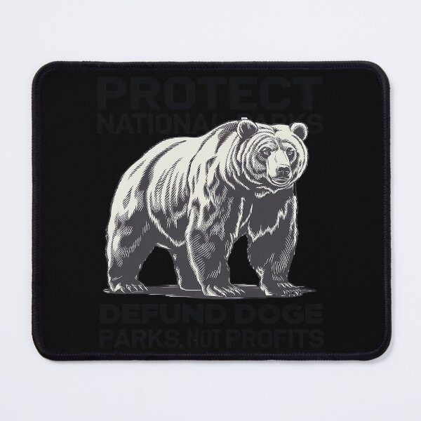 Item preview, Defund DOGE Support Not Profits Bear designed and sold by RoyTill0Art.