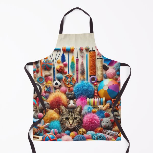 Item preview, ✨Feline Funhouse - A Colorful Cat Wonderland designed and sold by WheelieGdArt.