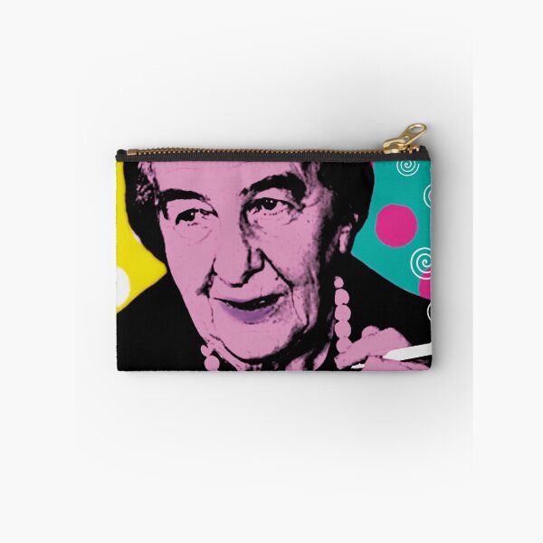 Artikelvorschau, Zitat von Golda Meir: Sei nicht so bescheiden, du bist kein so toller Retro-Pop-Art entworfen und verkauft von InnaMGraphic.