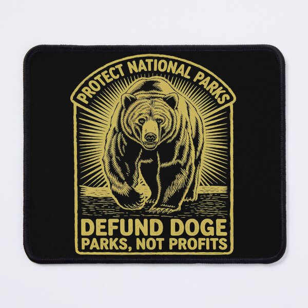 Item preview, Defund DOGE Support Not Profits Bear 1 designed and sold by RoyTill0Art.