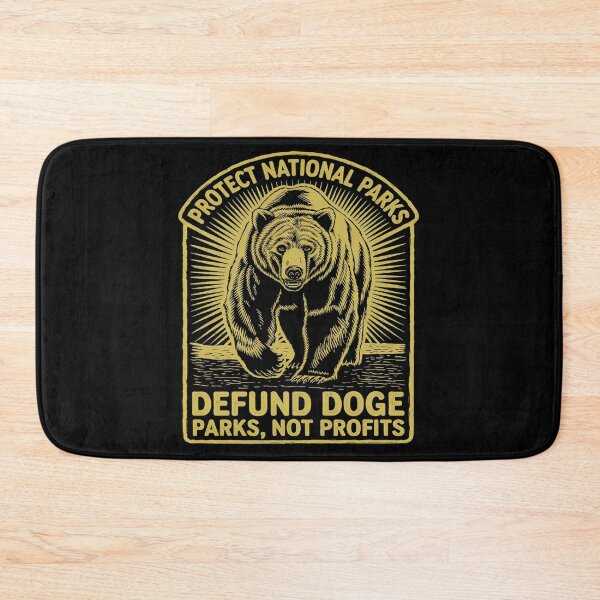 Item preview, Defund DOGE Support Not Profits Bear 1 designed and sold by RoyTill0Art.