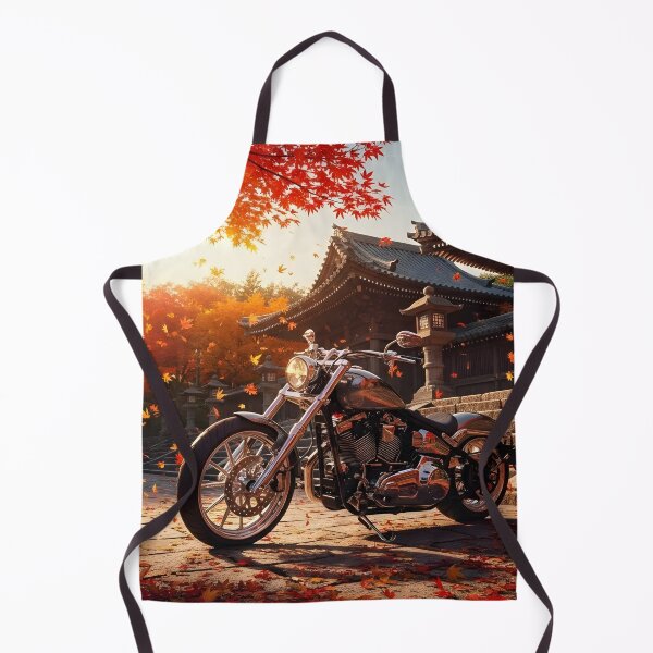 Item preview, Custom Motorcycle in Autumn Temple Light designed and sold by MINE Design-Works.