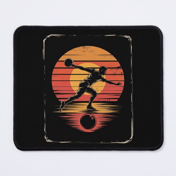 Item preview, Bowling sunset 70s Bowling  designed and sold by lilLilaBatArt.