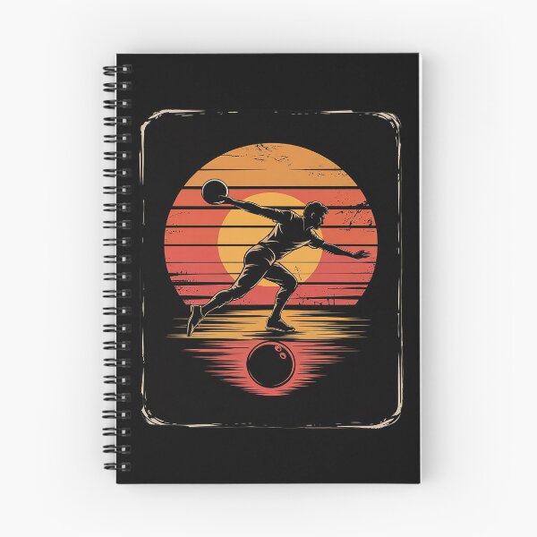 Item preview, Bowling sunset 70s Bowling  designed and sold by lilLilaBatArt.