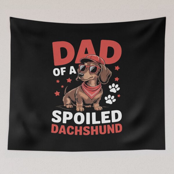 Item preview, Dad of a Spoiled Dachshund Father's Day Dog Sunglasses Owner Men Women  designed and sold by RsFilsingerArt.