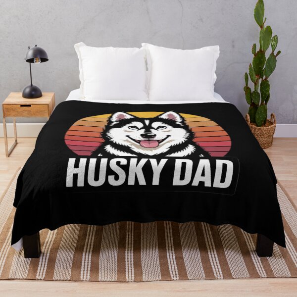 Item preview, Daddy Fathers Day Pet Husky Dad Dog Lover Siberian Husky  designed and sold by RsFilsingerArt.