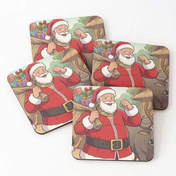 Item preview, Kayan Long Neck Santa Claus in Thai Village designed and sold by korandkan.