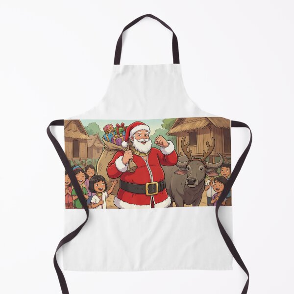 Item preview, Kayan Long Neck Santa Claus in Thai Village designed and sold by korandkan.