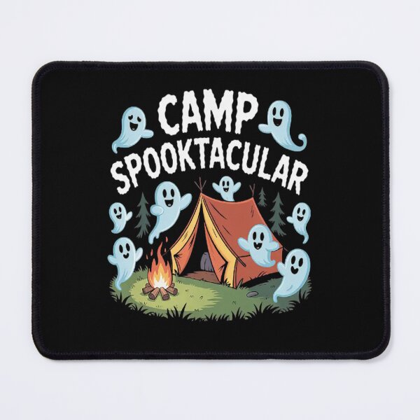 Item preview, Camp Spooktacular Ghostly Adventure Awaits Halloween Fun designed and sold by StuffNestie.