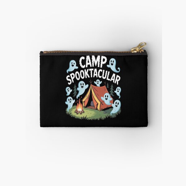 Item preview, Camp Spooktacular Ghostly Adventure Awaits Halloween Fun designed and sold by StuffNestie.