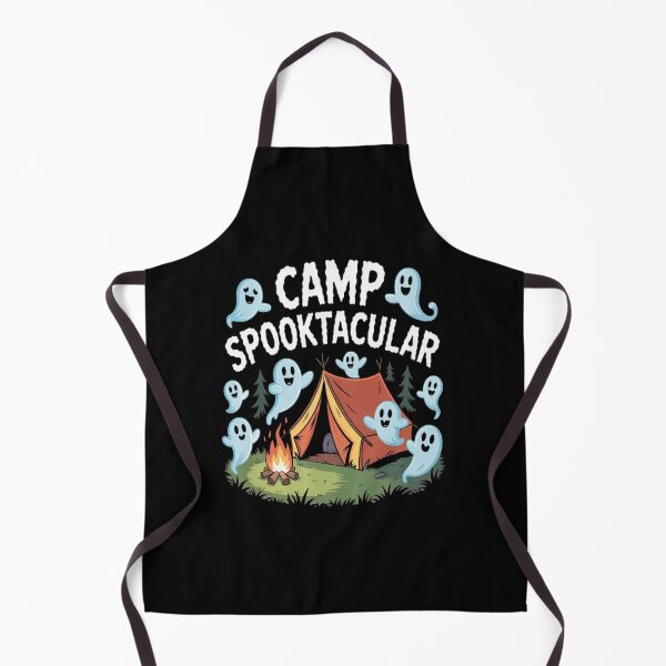 Item preview, Camp Spooktacular Ghostly Adventure Awaits Halloween Fun designed and sold by StuffNestie.