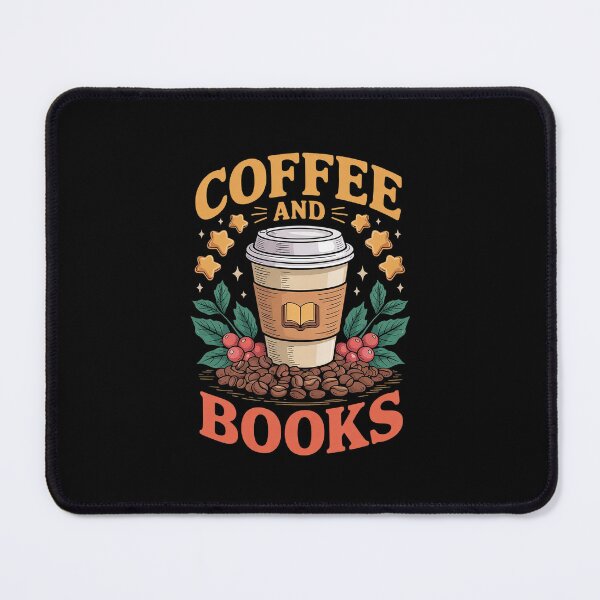 Item preview, Coffee & Books Lover Reading Book Lover Bookish Caffeinated designed and sold by MicanCuteStore.
