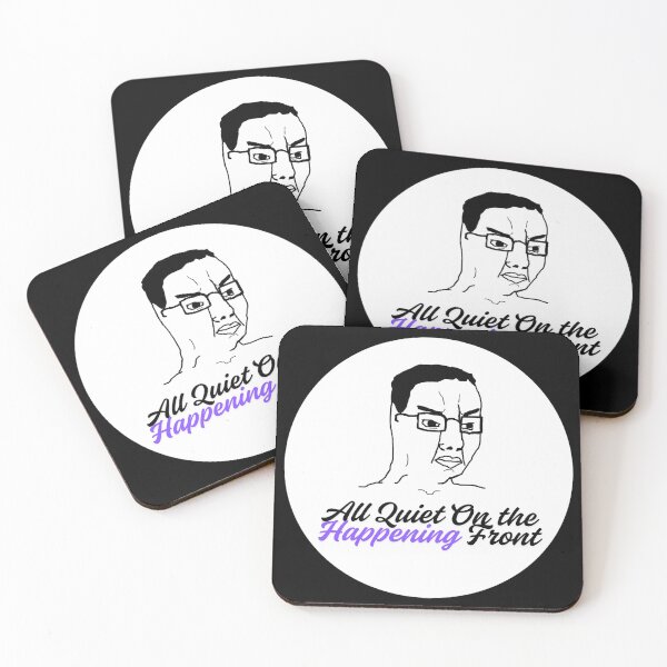 Item preview, All Quiet on the Happening Front designed and sold by Chudjak Designs.