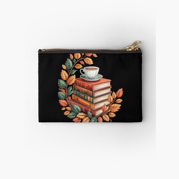 Item preview, Coffee And Books with Floral Elements for Reading Lovers  designed and sold by MicanCuteStore.