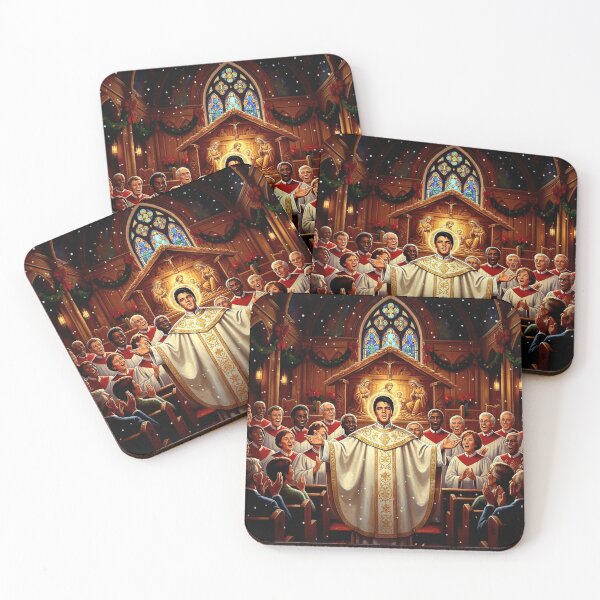 Item preview, The King's Midnight Mass - Elvis Liturgical Art designed and sold by Art's Diner.