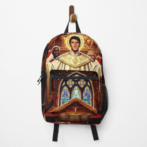 Item preview, The King's Midnight Mass - Elvis Liturgical Art designed and sold by Art's Diner.