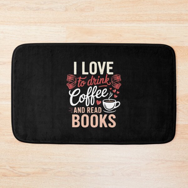 Item preview, Coffee And Reading I Love To Drink Coffee And Read Books 1  designed and sold by lilLilaBatArt.