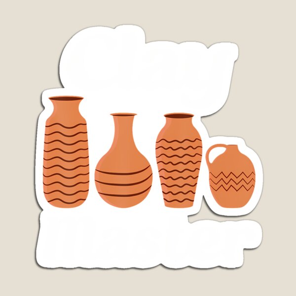 Item preview, Pottery Funny Ceramic Clay Master designed and sold by CaraRuth.