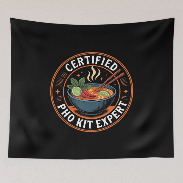 Item preview, Certified Pho Kit Expert Vietnamese Soup Birthday Party Crew designed and sold by AngelaSandra.