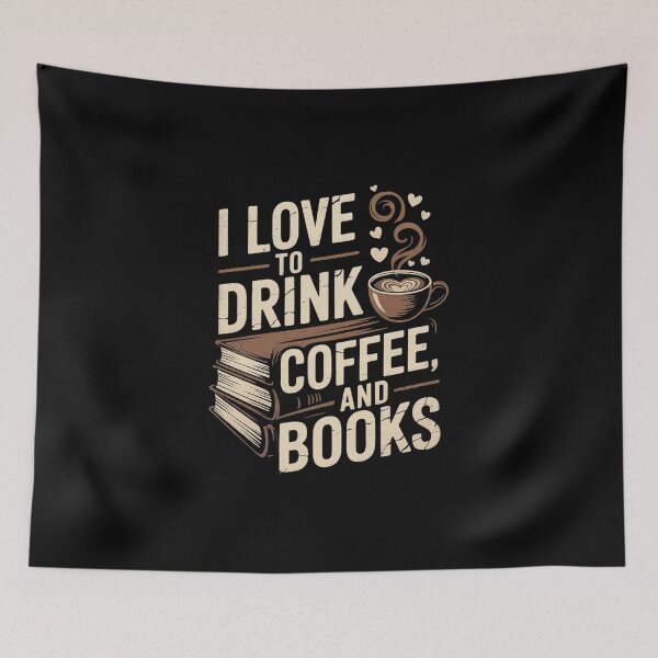 Item preview, Coffee And Reading I Love To Drink Coffee And Read Books1  designed and sold by MicanCuteStore.