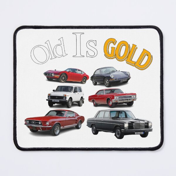 Item preview, Old Is Gold designed and sold by Wrenchwear.
