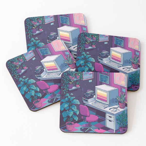 Item preview, Vaporwave Aesthetic Pixel Art designed and sold by bapupa.