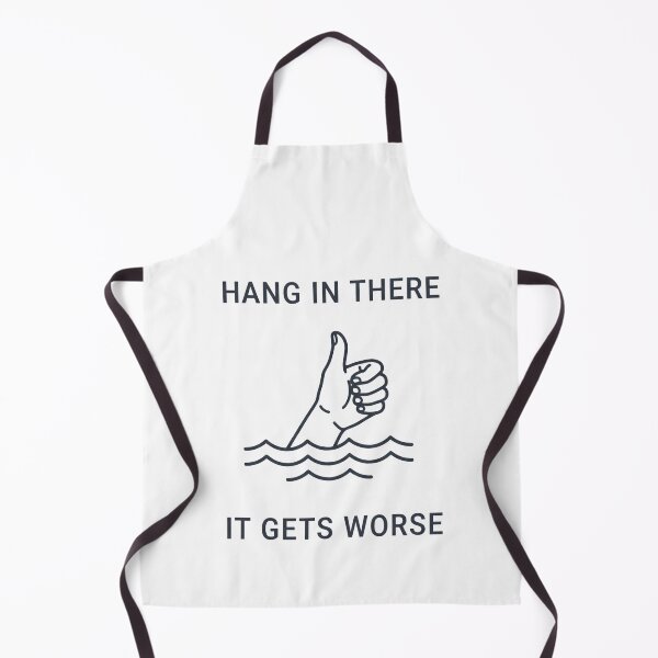 Item preview, Hang in there it gets worse - thumb-up hand rising from water designed and sold by GagShots.