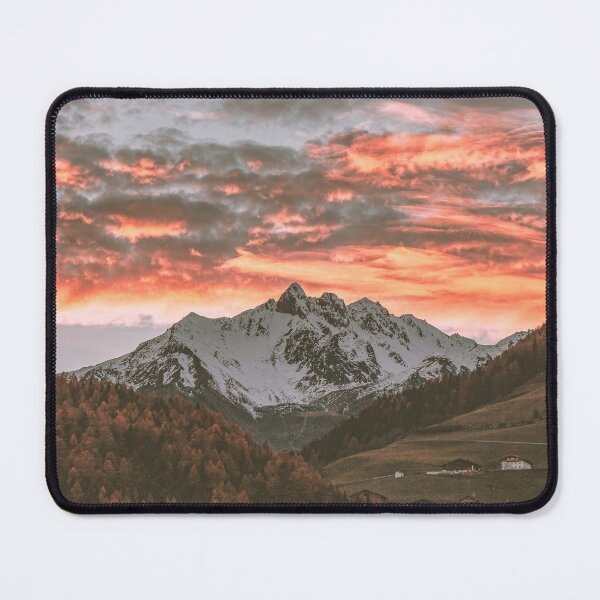 Item preview, Scenic View Of Snow Capped Mountain designed and sold by Ataqhin.
